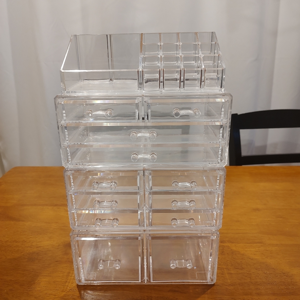 4 Piece Makeup Drawers